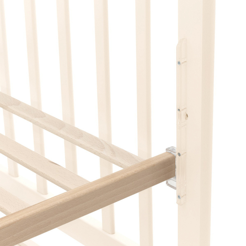 Детская кровать Woodix Colibri Go маятник универсальный WCI884 Слоновая кость