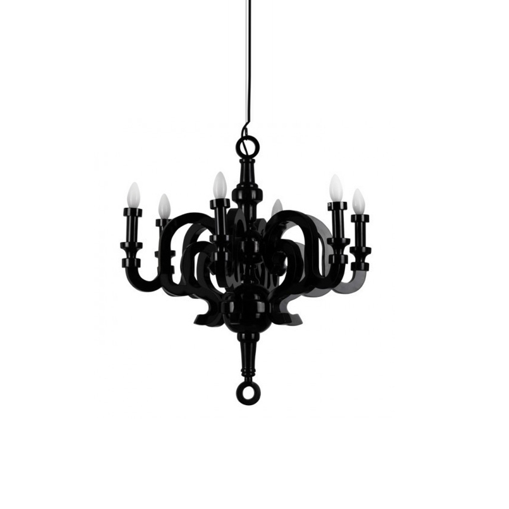 Pendant design lamp  Paper by Moooi (Black,  D70)