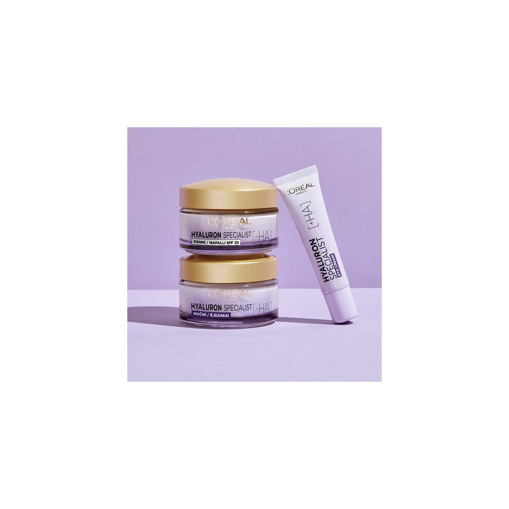 L’Oreal Paris Hyaluron Specialist - наполняющий увлажняющий крем SPF 20 /   50  ml  / GTIN 3600523775705