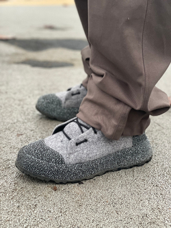 AIRSHOES Gray Sherst + Matrix
