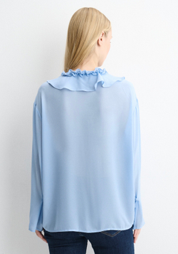 Блуза Flow голубой