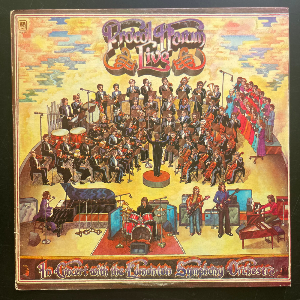 Procol Harum In Concert With The Edmonton Symphony Orchestra ‎– Live (США 1972г.)