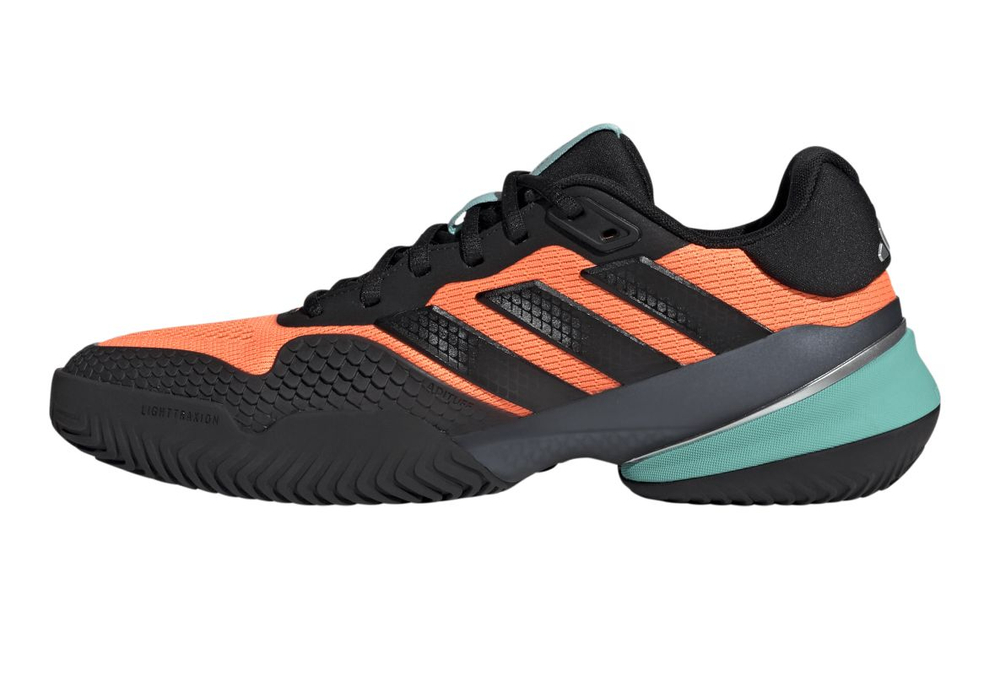 Теннисные кроссовки Adidas Barricade 14 M - flash aqua/core black/lucid orange