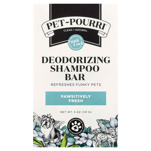 Poo-Pourri, Pet-Pourri ™, дезодорирующий шампунь, свежесть, 5 унций (141 г)