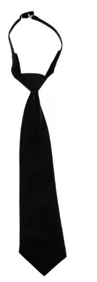 Галстук охранника (черный)