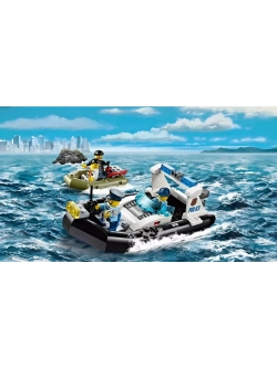 Конструктор Сити Полицейская тюрьма на острове