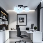 Citilux DORSY CL223142 LED Люстра поворотная Чёрная