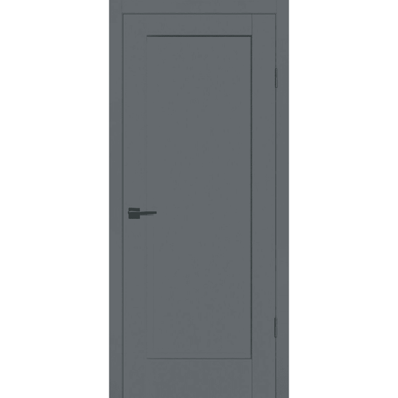 Фото межкомнатной двери экошпон Profilo Porte PSC-42 графит глухая