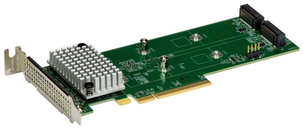 Контроллер Supermicro AOC-SLG4-2H8M2-O M.2