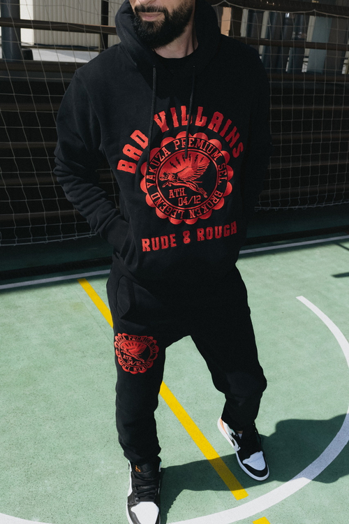 Худи чёрная Yakuza Premium 3626-2