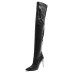 STEVE MADDEN Over the knee Boots 10.4cm Women"s Black