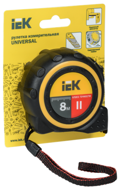 Рулетка измерительная UNIVERSAL 8м IEK