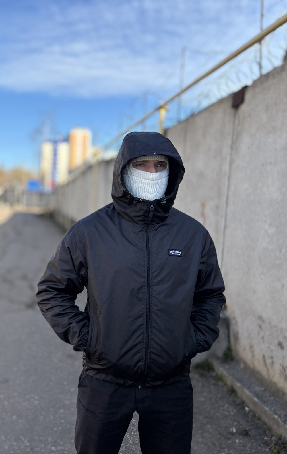 Ветровка Vigrid Division "Берген" Черный