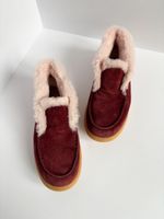 Замшевые ботинки Loro Piana, 31