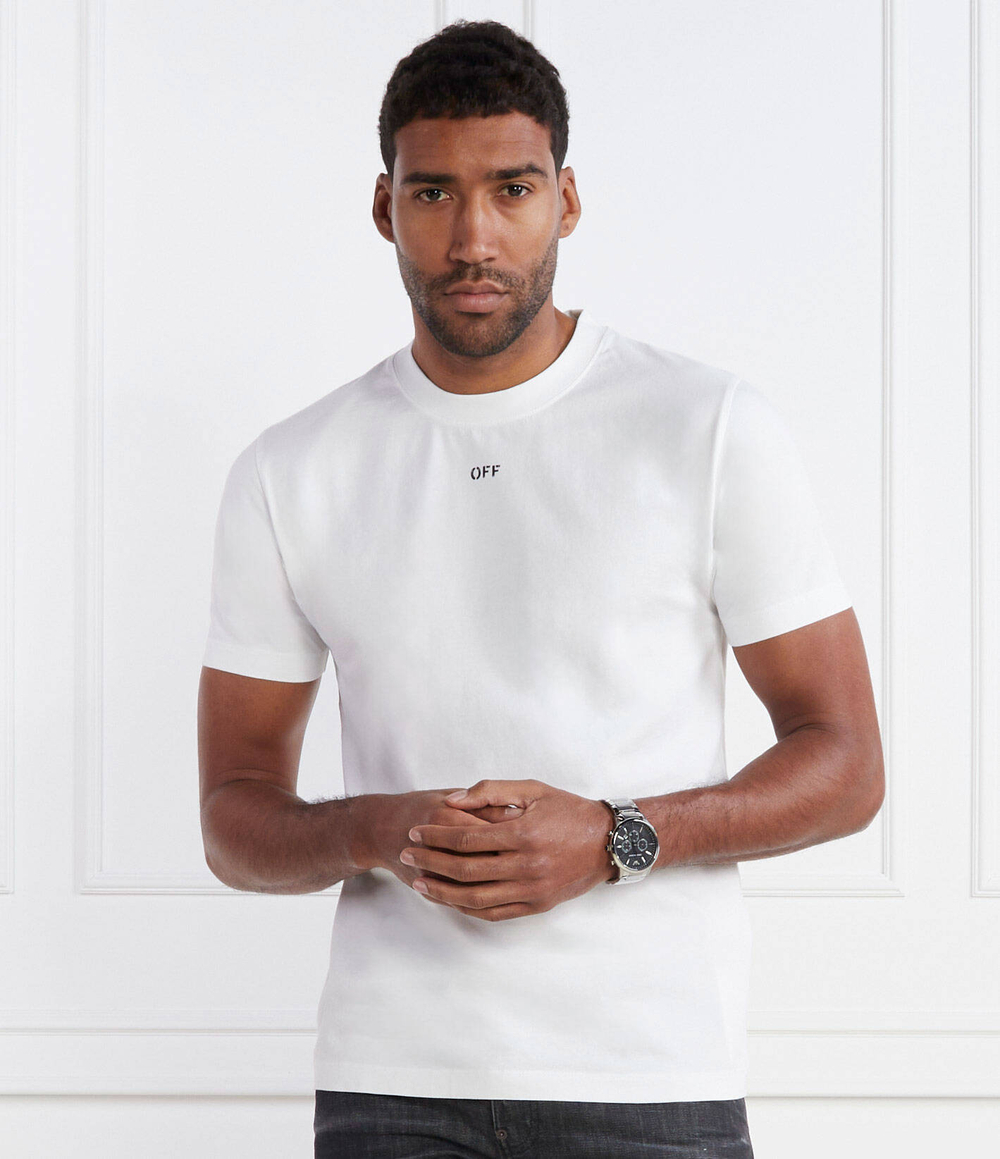 Футболка OFF-WHITE - белый(OMAA027C 99JER017)