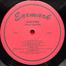 Винтажная виниловая пластинка LP Uriah Heep Sweet Freedom (Европейский Союз 2007)