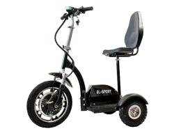 Электротрицикл El-sport Zappy ds 500W 48V, 12Ah (с передним амортизатором)