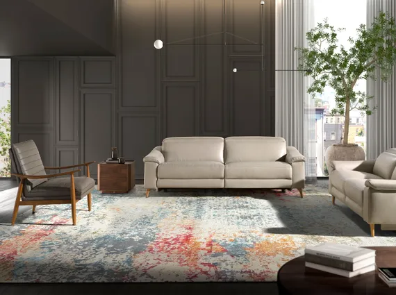 Прикроватная тумбочка с подсветкой Angel Cerda 7165, орех