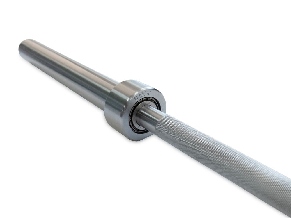 Гриф олимпийский прямой 86&quot;, до 679 кг, с упорным подшипником REBEL