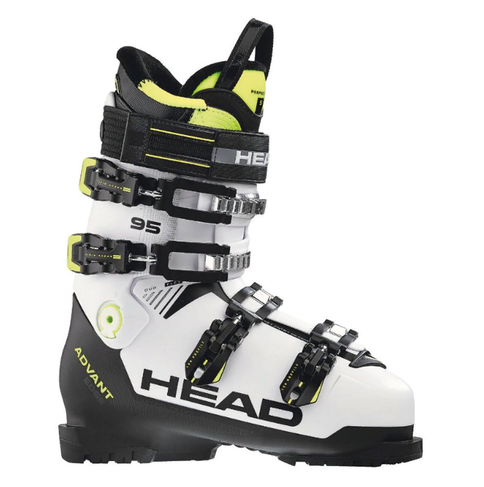 HEAD Advant Edge 95 (ботинки гл) WHITE/BLACK-YELLOW (29,5)