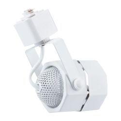 Трековый светильник однофазный ЭРА TR9-GU10 WH под лампу MR16 белый