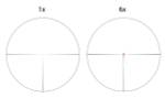 Оптический прицел Vector Optics Continental 1-6x28 Tactical FFP, сетка BDC & Wind, 34 мм, тактические барабаны, Zero Stop, азотозаполненный, с подсветкой (SCFF-31P)