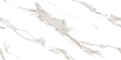 Calacatta Sharp Silver Керамогранит белый 60х120 Полированный