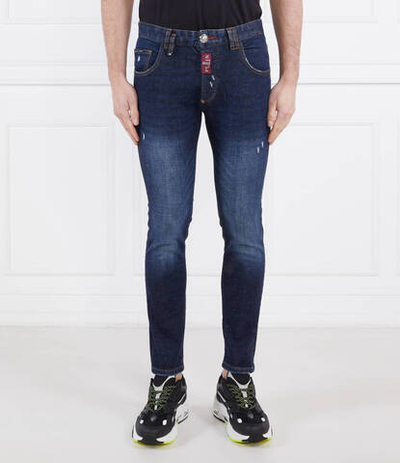 Джинсы Philipp Plein - темно-синий(MDT3016 PDE004N)