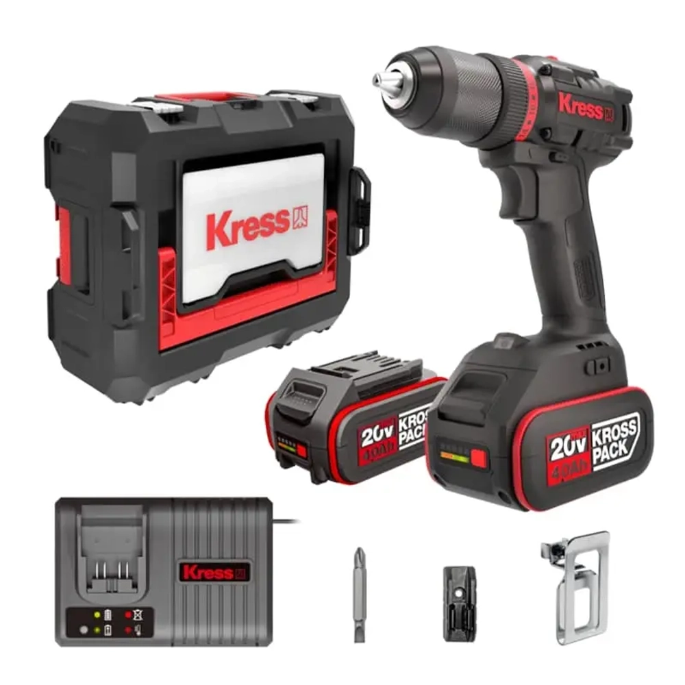 Kress KUA71 дрель-шуруповерт (2 x 4 Ач, ЗУ)