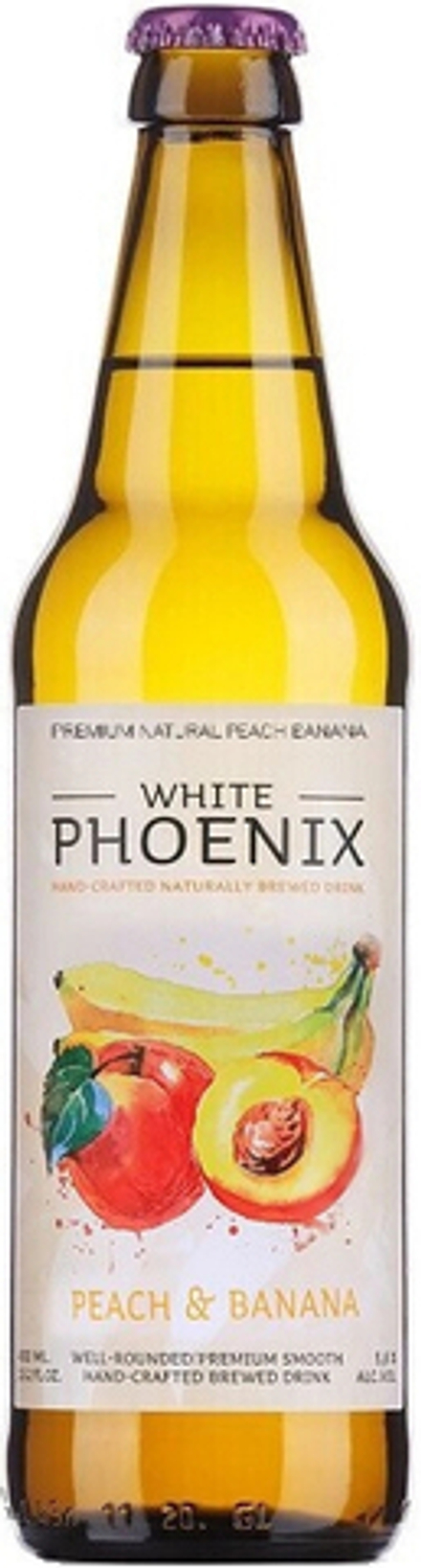 Медовуха Белый Феникс Персик & Банан / White Phoenix Peach & Banana Mead 0.45 - стекло