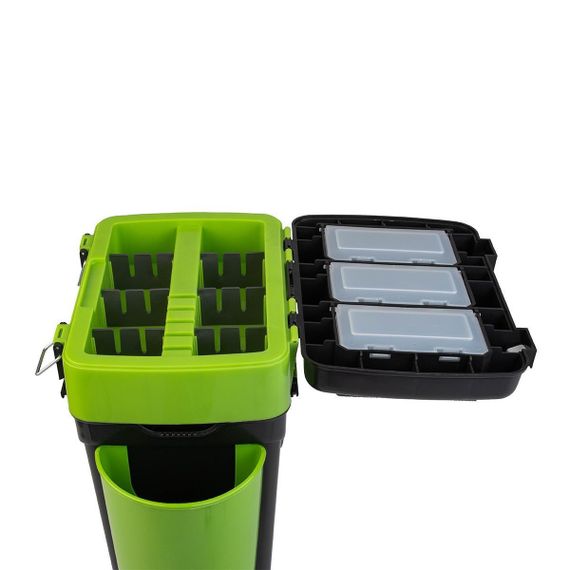 Ящик зимний Helios "FishBox" (10л) зеленый