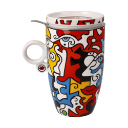 Goebel Кружка с заварником 450м Объем любви I Billy the Artist