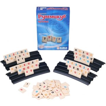 Настольная игра Руммикуб. Без границ (мини) (Rummikub Lite (Mini Tiles)