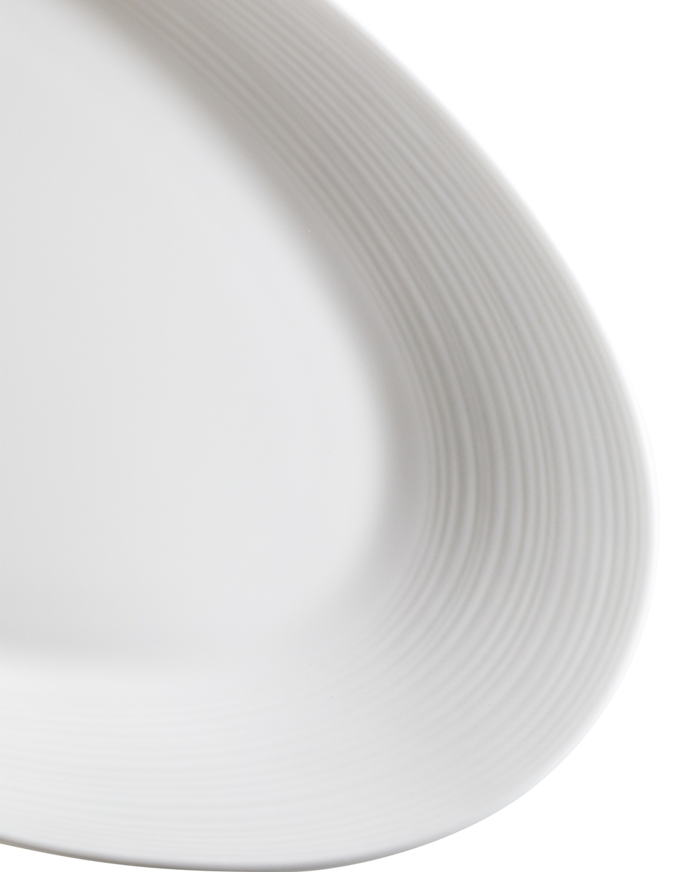 Блюдо овальное 23см Narumi Воздушный белый