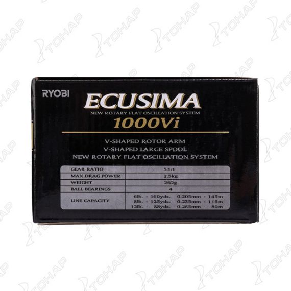 Катушка Ecusima 1000 Vi Ryobi