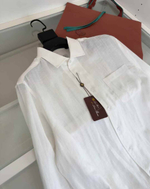 Льняная рубашка Loro Piana