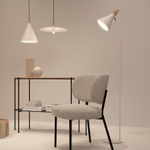 Светильник подвесной mango pyor, D29х26 см, бежевый