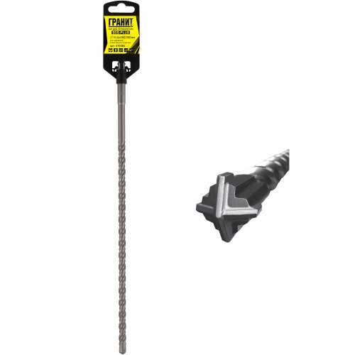 Бур ГРАНИТ SDS+ Quadro-X 10,0*360