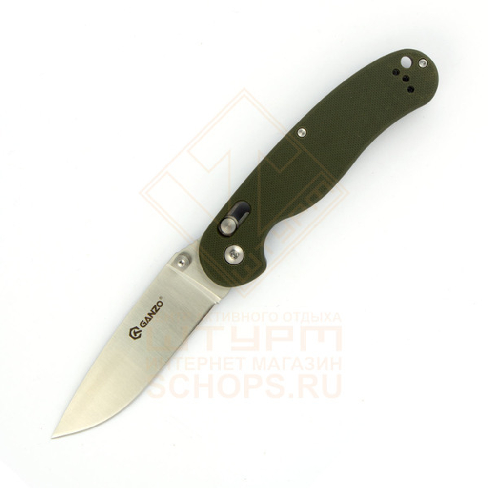 Нож складной Ganzo G727M, Green
