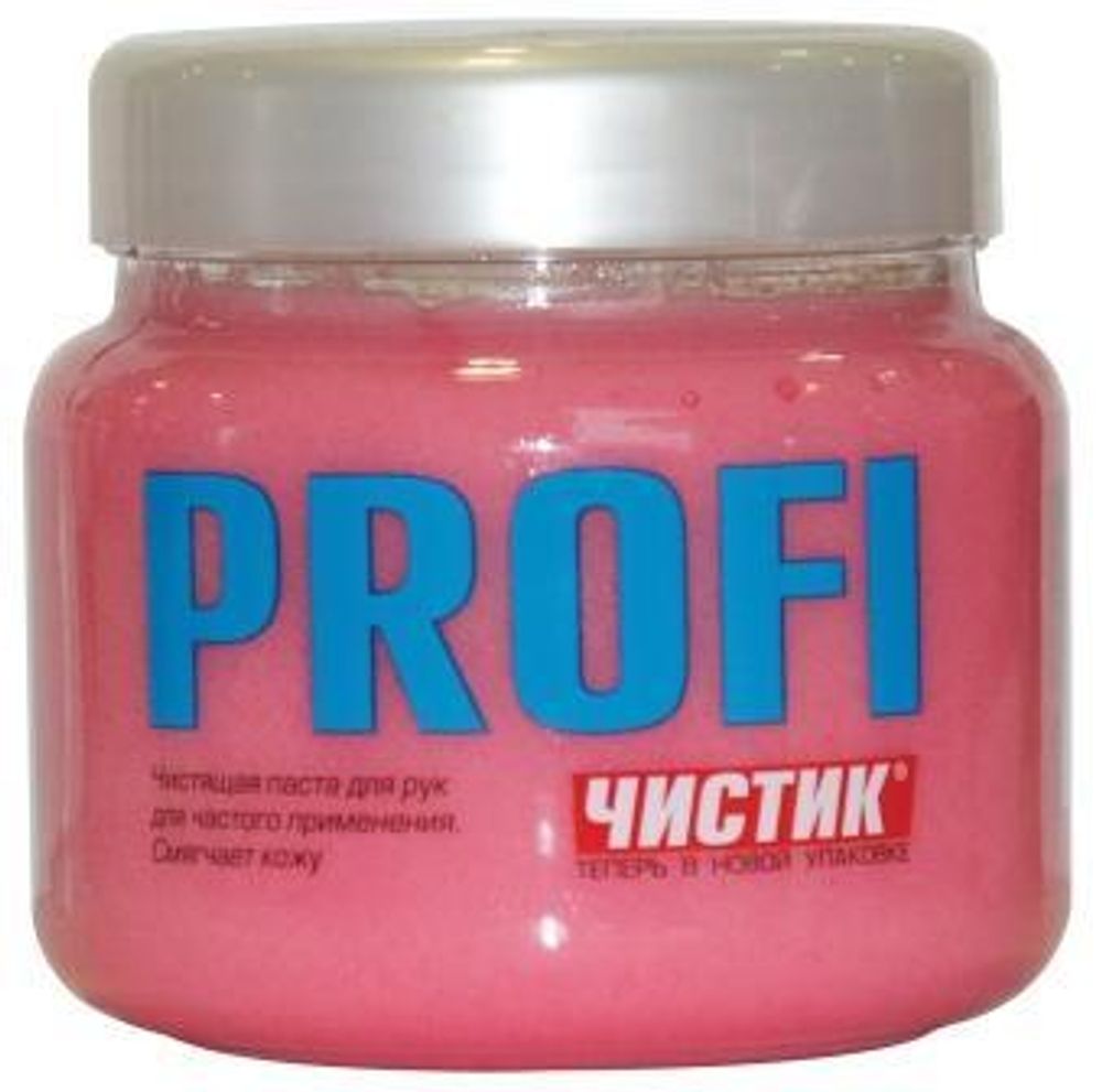Очиститель для рук 470 гр  Чистик Профи  (для частого использования) (РМ)