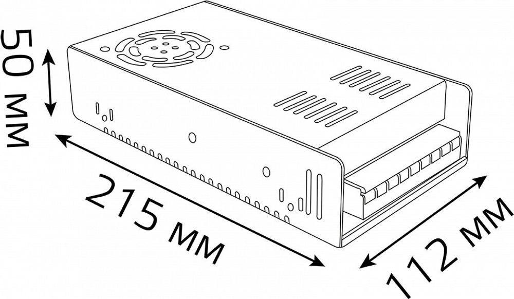 Блок питания Gauss  202002400