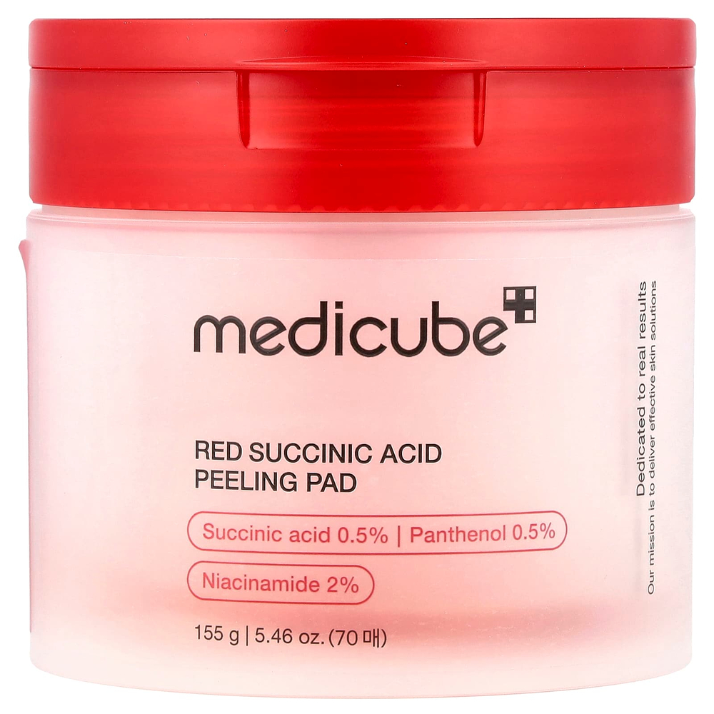 Medicube, пилинг-диски с красной янтарной кислотой, 70 шт.