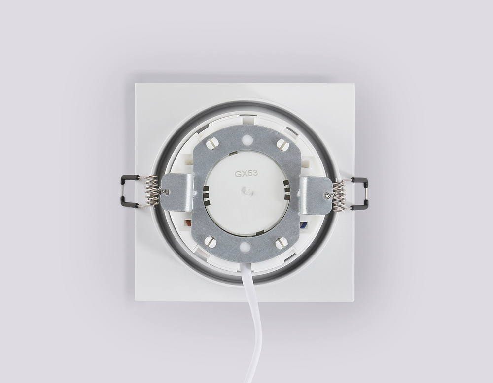 Светильник встраиваемый TN52337 SWH белый песок GX53 max 12W 115*115*25