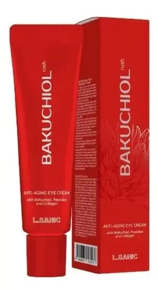 Крем для век антивозрастной с бакучиолом L.SANIC Bakuchiol Rash Anti-Aging Eye Cream 30 мл