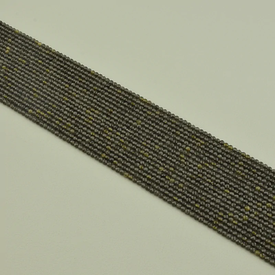 Нитка Обсидиан 39 см. 2,5 мм. (Без замка)