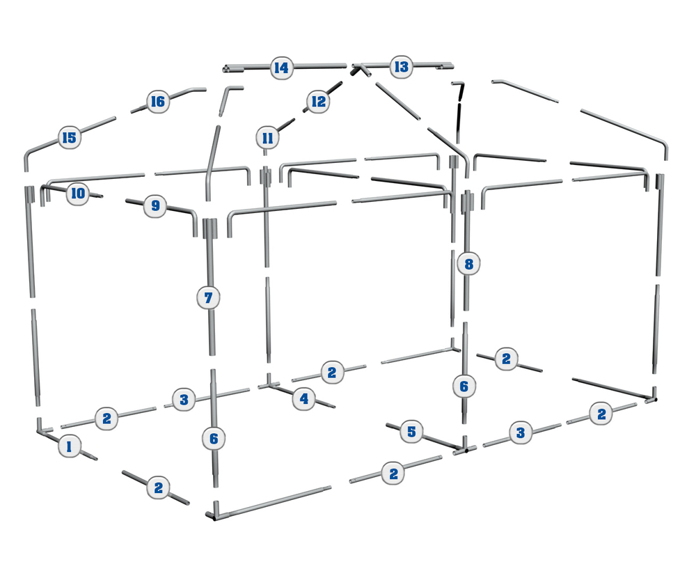 Шатер Митек "Пикник" 6 х 3