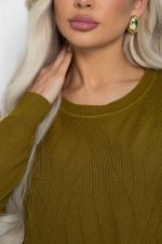 Джемпер Долорес (желто-зеленый) Б12168-12 LT Collection