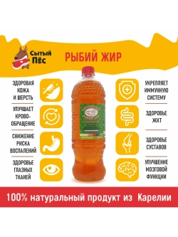 Олонецкий рыбий жир форель 250 мл + сельдь 250 мл