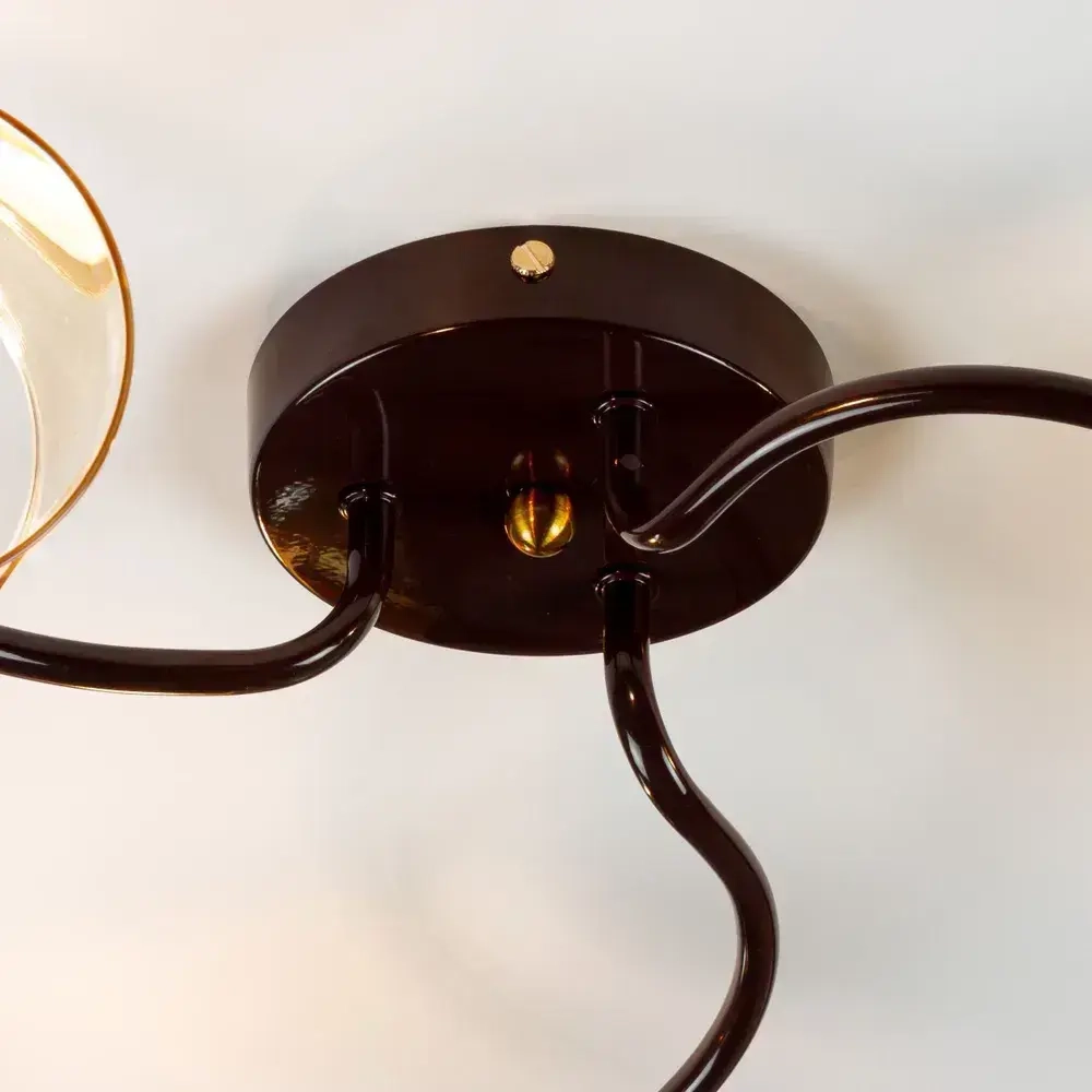 Люстра потолочная Caramel 3хЕ27х60Вт