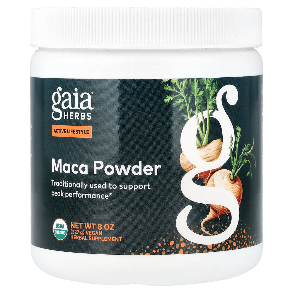 Gaia Herbs, мака в порошке, 227 г (8 унций)